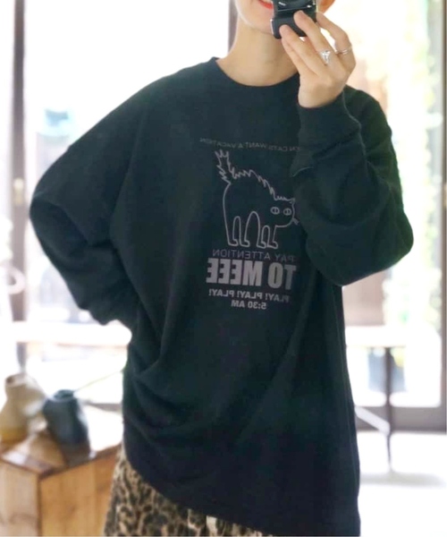 「JOURNAL STANDARD LUXE」 長袖カットソー - ブラック レディース_画像10