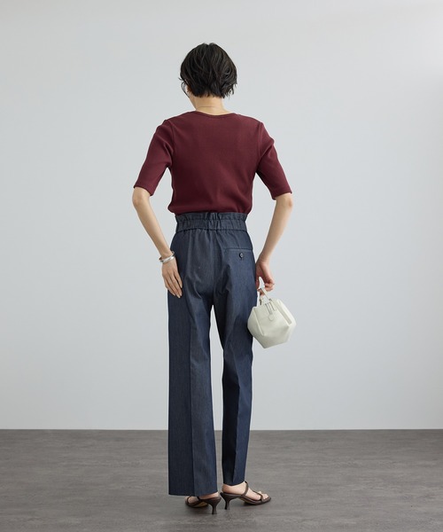 SALON adam et rope'（サロン アダム エ ロペ） ワイドパンツ