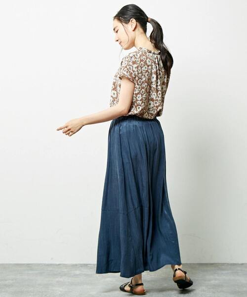 「MELROSE claire」 ノースリーブブラウス FREE ブラウン レディース_画像8