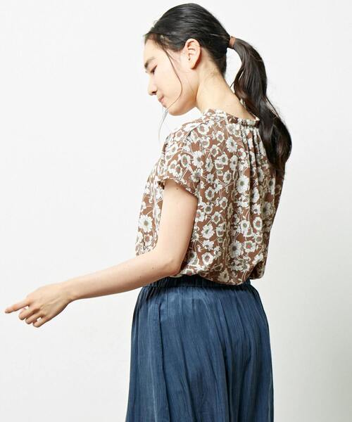「MELROSE claire」 ノースリーブブラウス FREE ブラウン レディース_画像9