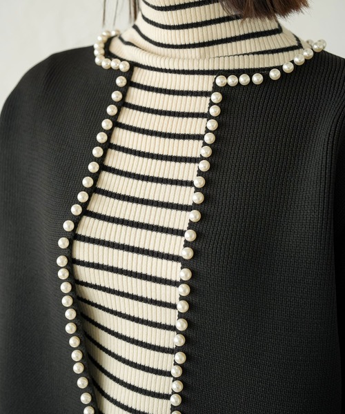 「rectangle」 ニットカーディガン FREE アイボリー レディース_画像5