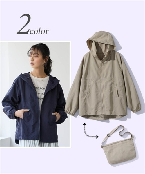 16handmade★レースパーカー 縁ネイビー Sサイズ★2キロ前後フーディ ニッセン（nissen） マウンテンパーカー ウインドブレーカー 2way