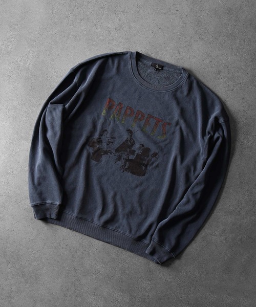 「ZIP FIVE」 スウェットカットソー X-LARGE グレー メンズ_画像3