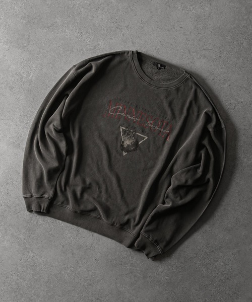 「ZIP FIVE」 スウェットカットソー X-LARGE グレー メンズ_画像5