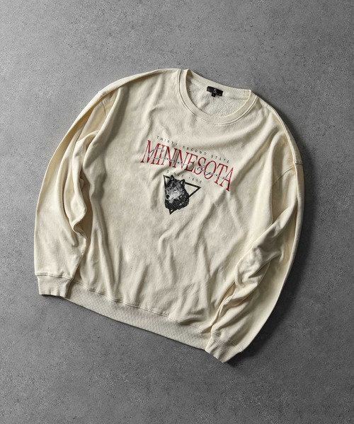 「ZIP FIVE」 スウェットカットソー X-LARGE グレー メンズ_画像7