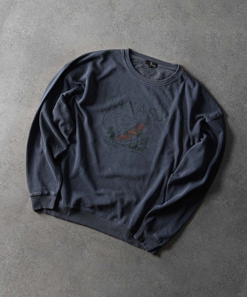 「ZIP FIVE」 スウェットカットソー X-LARGE グレー メンズ_画像9