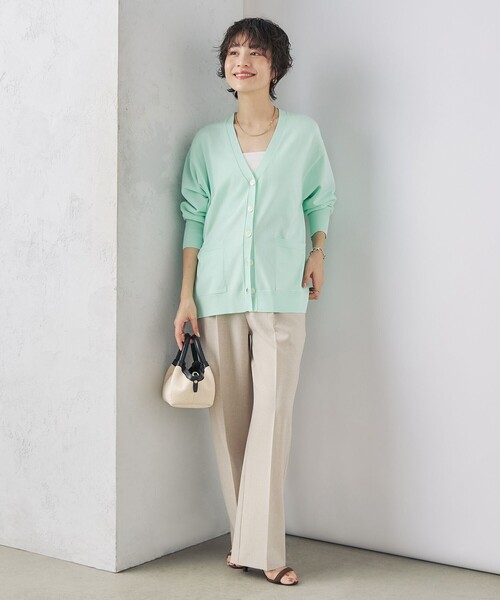 「NOLLEY'S Sophi」 ニットカーディガン 38 ミント レディース_画像5