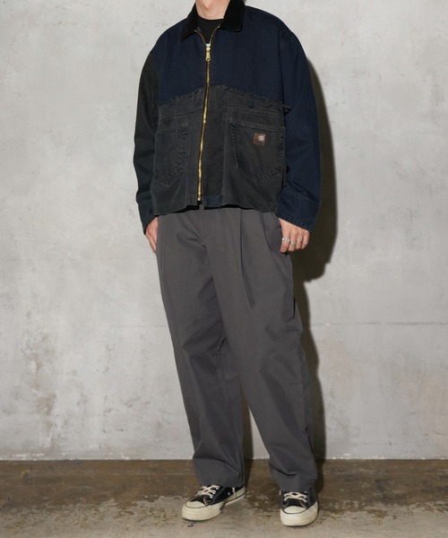 THRIFTY LOOK デニムジャケット再構築カーハート carhartt THRIFTY LOOK ブルゾン アウター THRIFTY LOOK / スリフティールック