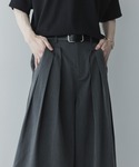 ワイドパンツ スラックス ディープタックバギー...の詳細画像4