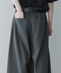 ワイドパンツ スラックス ディープタックバギー...の詳細画像5