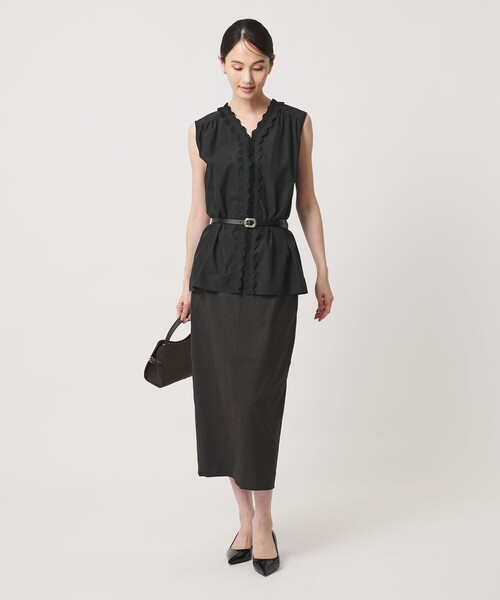 UNITED ARROWS（ユナイテッドアローズ） ブラウス シャツ 2WAY タック