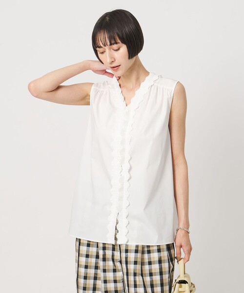 UNITED ARROWS（ユナイテッドアローズ） ブラウス シャツ 2WAY タック
