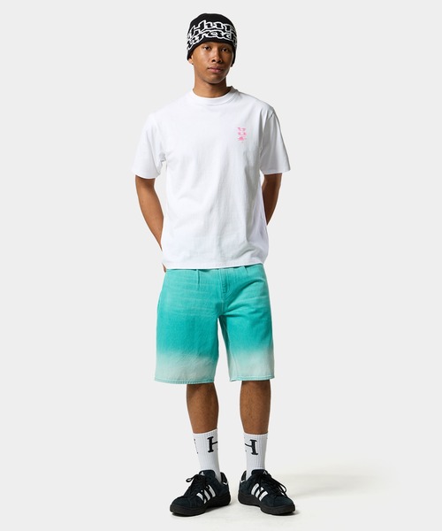 「HUF」 半袖Tシャツ XX-LARGE アッシュグレー メンズ_画像2