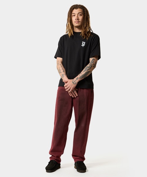 「HUF」 半袖Tシャツ XX-LARGE アッシュグレー メンズ_画像4