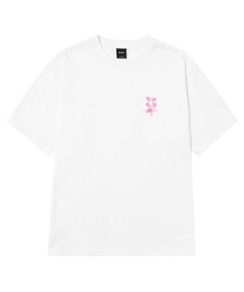 「HUF」 半袖Tシャツ XX-LARGE アッシュグレー メンズ_画像8
