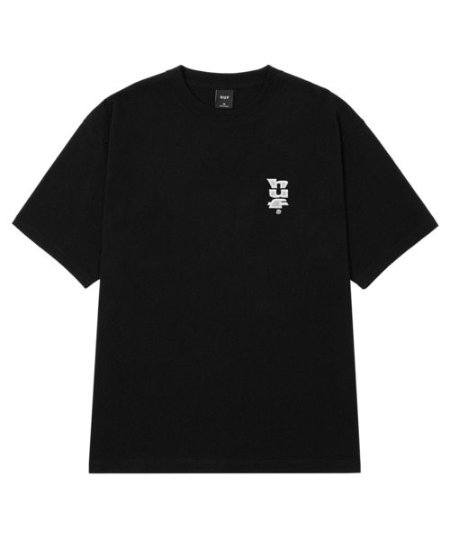 「HUF」 半袖Tシャツ XX-LARGE アッシュグレー メンズ_画像9