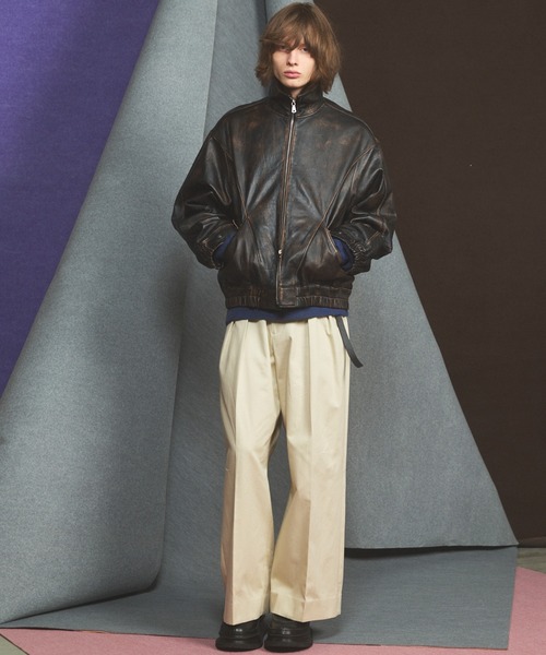 MAISON SPECIAL（メゾンスペシャル） 革ジャン ライダース 「UNISEX