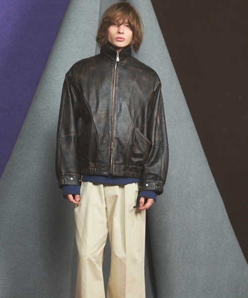 MAISON SPECIAL（メゾンスペシャル） 革ジャン ライダース 「UNISEX