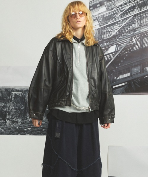 MAISON SPECIAL（メゾンスペシャル） 革ジャン ライダース 「UNISEX