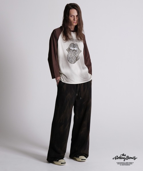 GRANCY tシャツ 「GRANCY×The Rolling Stones」Lips and Tongue Raglan GRANCY tシャツ 「GRANCY×The Rolling Stones」Lips and Tongue Raglan