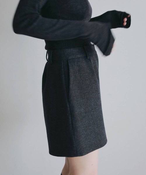 anuke（アンヌーク） パンツ 「anuke/アンヌーク」Herringbone Short