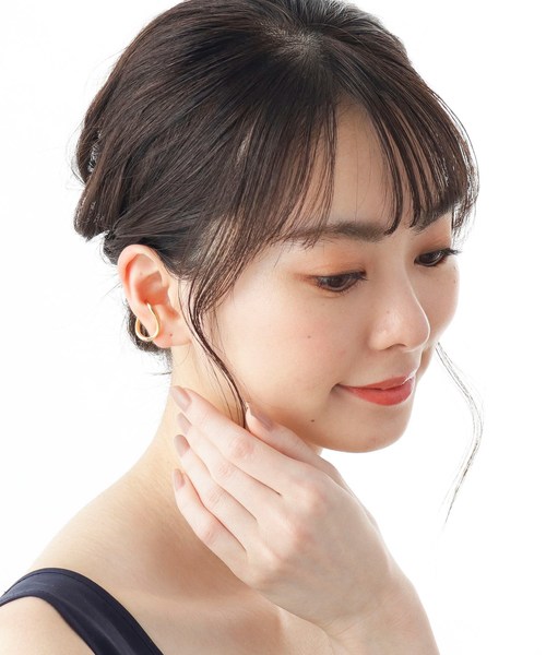 イヤーカフ シルバー Sライン イヤーカフ GP レディースの画像