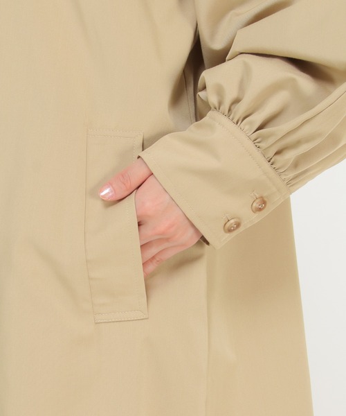LBC（エルビーシー） トレンチコート コート スタンドカラーボリューム