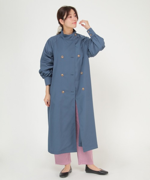 LBC（エルビーシー） トレンチコート コート スタンドカラーボリューム