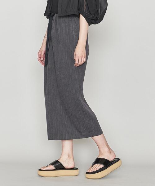 美品 ASTRAET アストラット ヘリンボーン ウエストドロー タイトスカート ASTRAET＞コンビ ウエストドロー タイトスカート