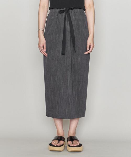 美品 ASTRAET アストラット ヘリンボーン ウエストドロー タイトスカート ASTRAET＞コンビ ウエストドロー タイトスカート