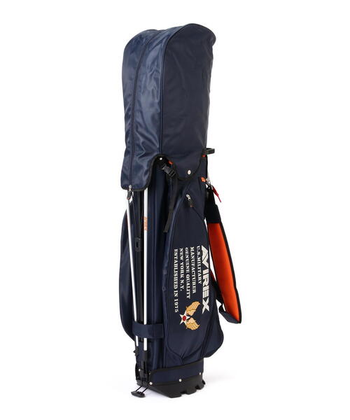 ゴルフ 「AVIREX GOLF」セルフスタンド付き キャディバッグ 
