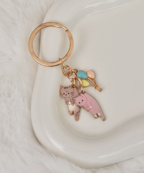 TONE SELECT GOODS キーホルダー 「urge select」つままれネコちゃん