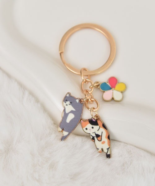 TONE SELECT GOODS キーホルダー 「urge select」つままれネコちゃん