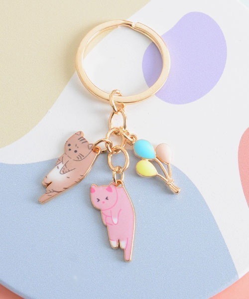 TONE SELECT GOODS キーホルダー 「urge select」つままれネコちゃん