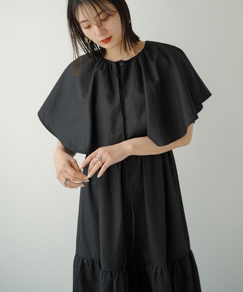 切り替え タンクトップフレアロングワンピース 4071701 rectangle ワンピース ケープフレアロングワンピース : ZOZOTOWN