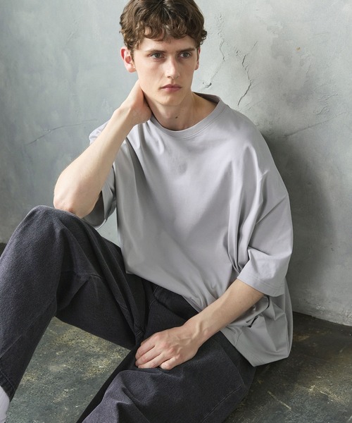 ENFOLD 新品タグ付き ライトポンチオーバルTシャツ ENFOLD(エンフォルド) SCALLOP WIDE T-SHIRT - COLDBECK ONLINE