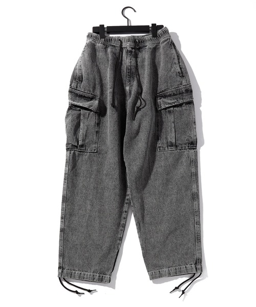 THISIS カーゴパンツ 12oz デニム イージーカーゴパンツ メンズ