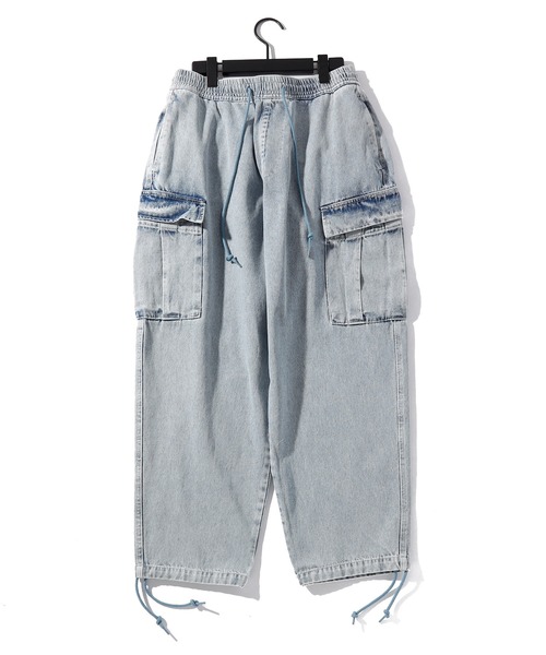 THISIS カーゴパンツ 12oz デニム イージーカーゴパンツ メンズ