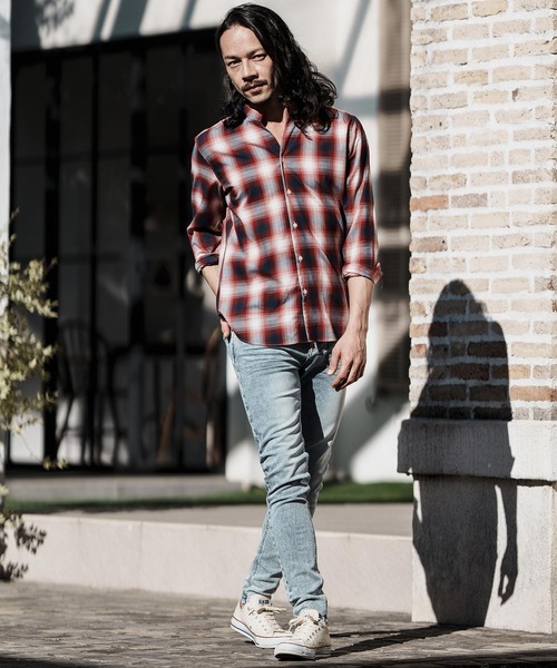 CAMBIO（カンビオ） シャツ ms5562- モダールオンブレチェック