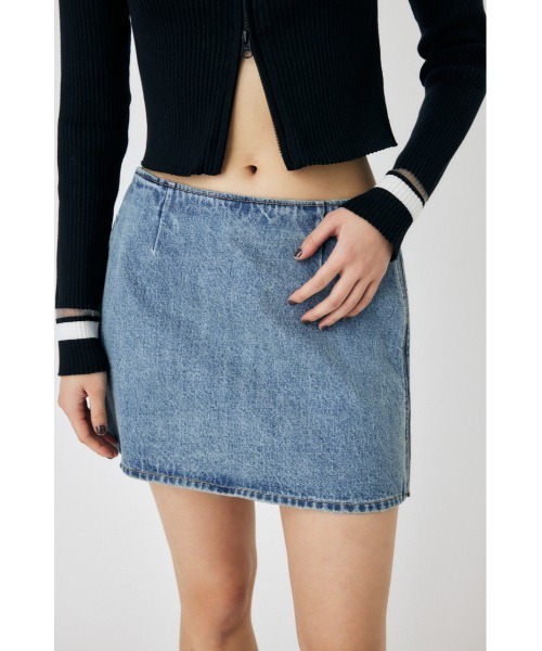 ［新品未開封タグ付き］moussy/DENIM ミニスカート MOUSSY デニムスカート DENIM ミニスカート : ZOZOTOWN Yahoo!店