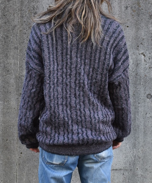 VINTAGE カーディガン 「ヴィンテージ古着」80's Made on Earth