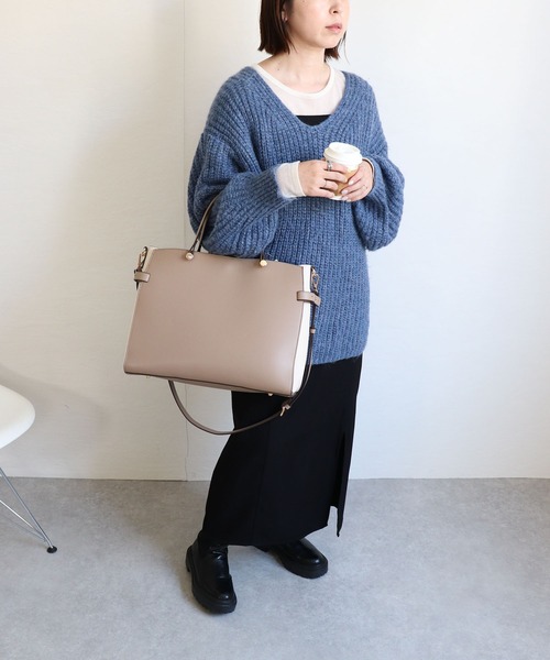 MIAN（ミアン） トートバッグ KALMIA / 横型A4トートバッグ レディース