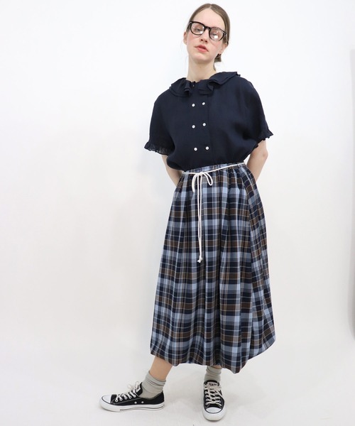 ハウピア　膝丈スカート haupia（ハウピア）の「素足 5 【 スカート 】（スカート）」 - WEAR