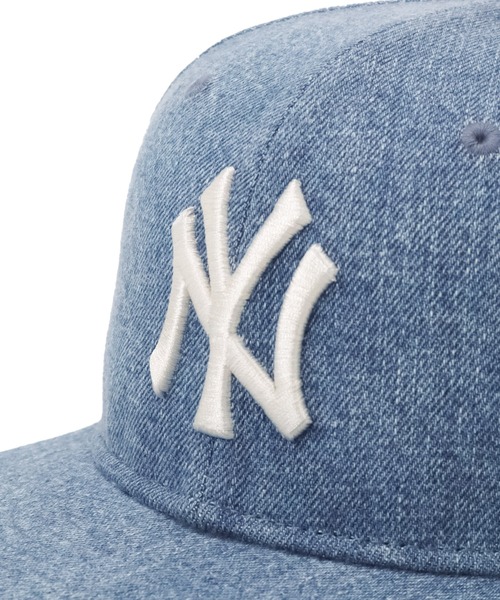 NEW ERA キャップ 帽子 ニューエラ キッズキャップ MLBデニム