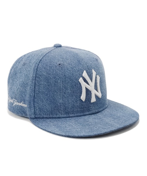 NEW ERA キャップ 帽子 ニューエラ キッズキャップ MLBデニム
