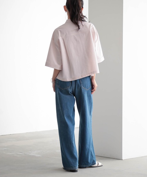 for/c（フォーシー） ブラウス シャツ 半袖 「新色追加」ドライバンド