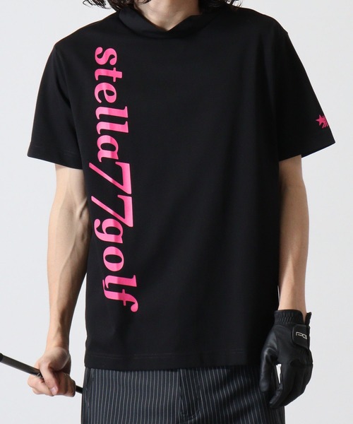 FUNALIVE tシャツ 接触冷感モックネックTシャツ ゴルフ メンズ