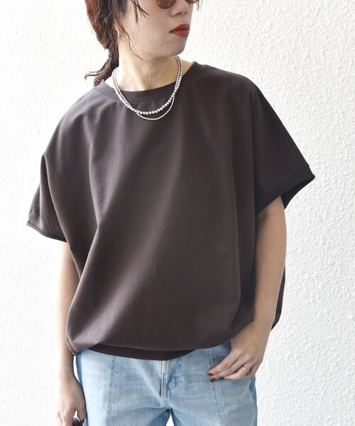 SHIPS any tシャツ any:「洗濯機可能」インレイ コクーン