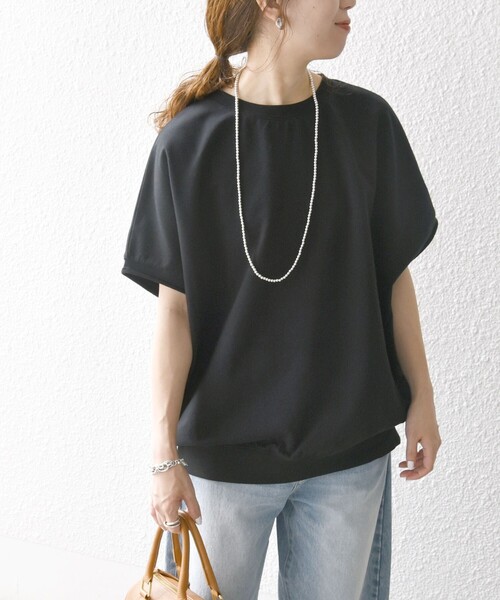 「SHIPS any」 長袖カットソー ONE SIZE チャコールグレー レディース SHIPS any 「SHIPS any」 長袖カットソー ONE SIZE