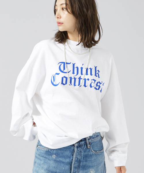 tシャツ 「PARROTT CANVAS/パロットキャンバス」ロンTEE / ロゴ / フォト / 長袖 / Tシャツ / カーフォト レディース